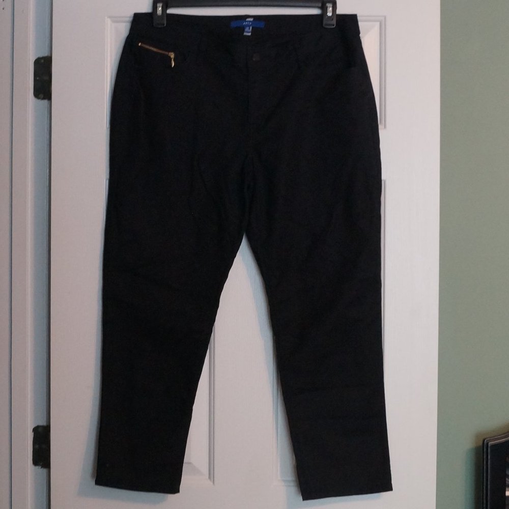 Black Ankle Length Pants
